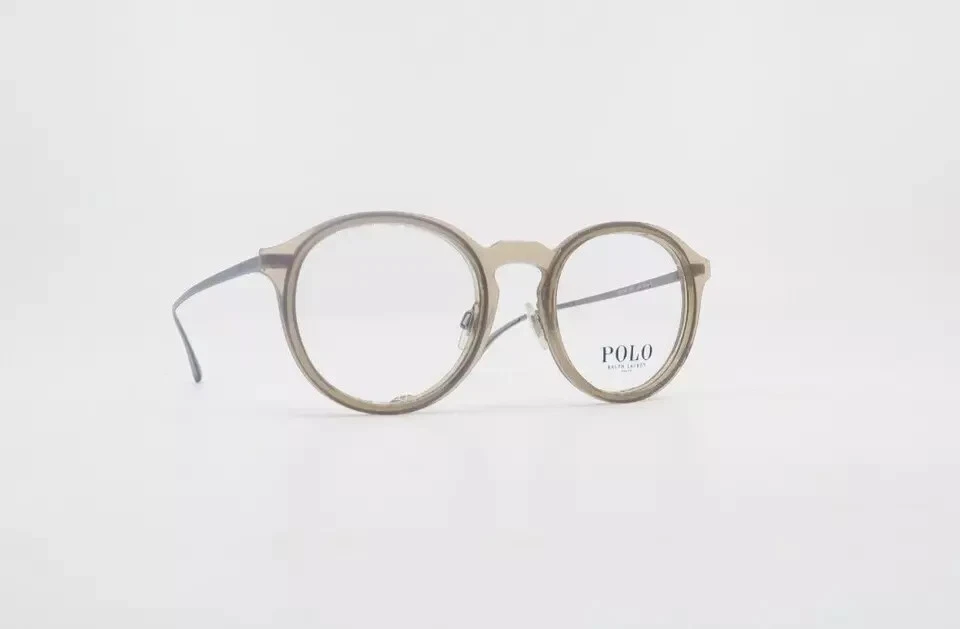 Круглые пластиковые/металлические очки Polo Ralph Lauren PH2188 5697 Trans коричневые 48-21-145 - Изображение 2 из 3