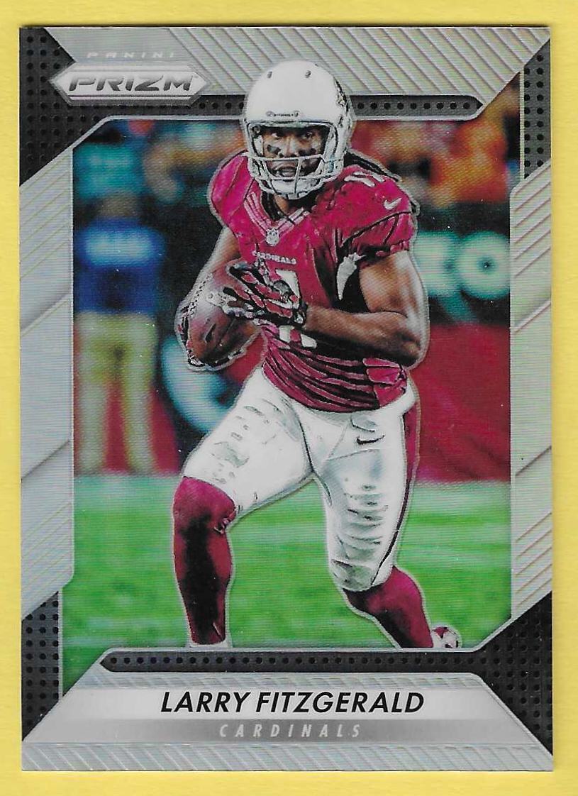 2016 Prizm Silver Prizm Larry Fitzgerald Cardinals