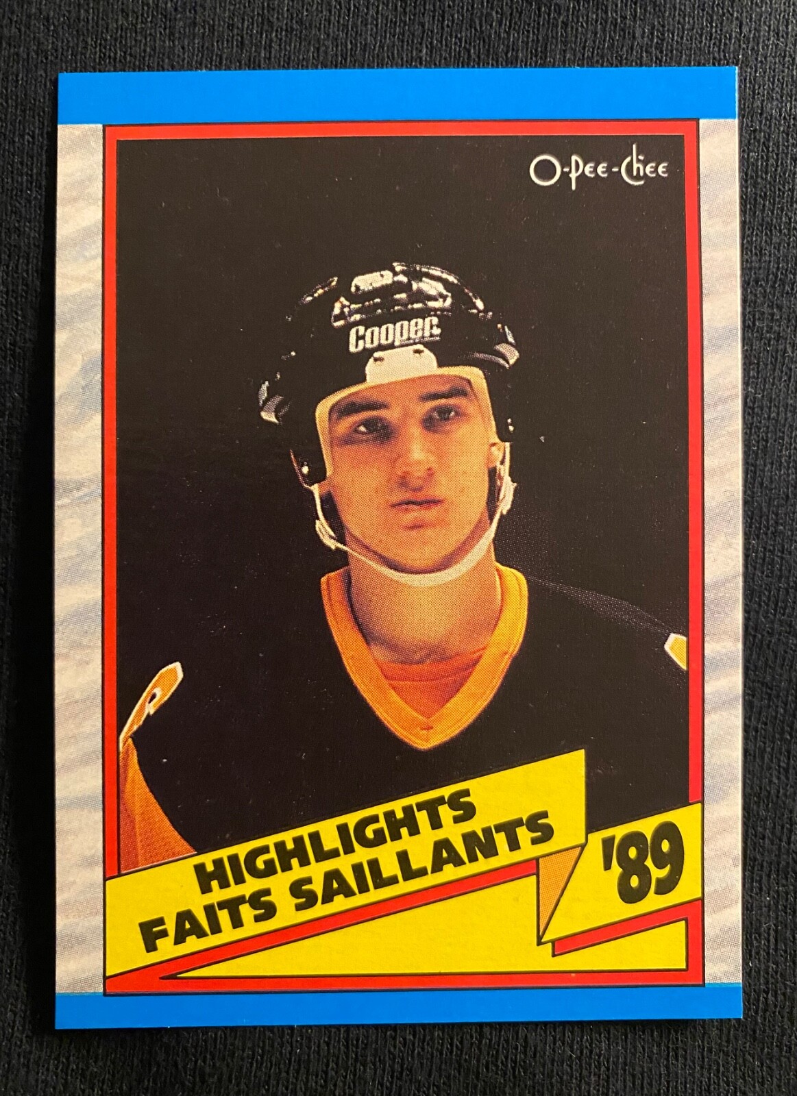 1989-90 O-Pee-Chee - 1988-89 Highlight #327 Mario Lemieux