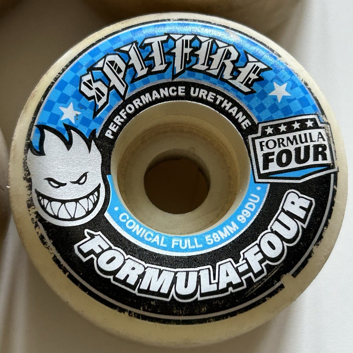 Spitfire Formula Four Conical Full 58mm 99DU Set of 4 Pre-Owned | eBay