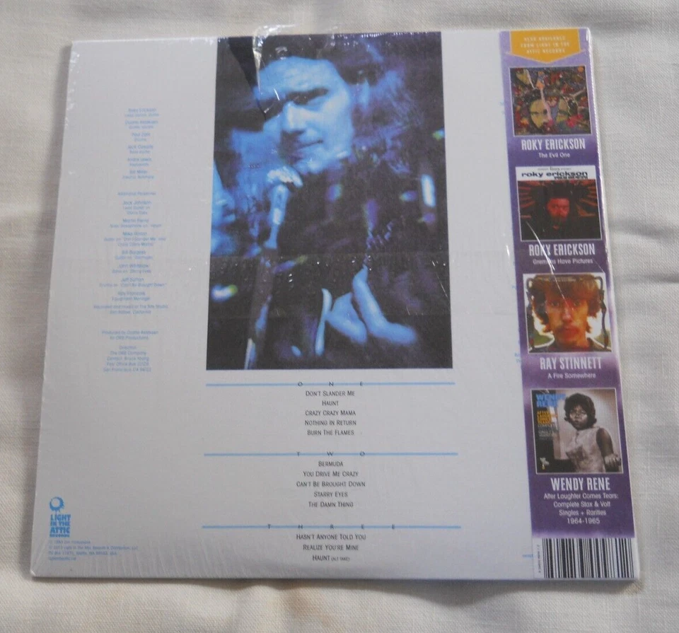 Roky Erickson-Don't Slander Me-2013 Light in the Attic-2 LPs-side 4 etched-NEW Foto 2 de 2