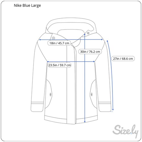 mens large jacket size