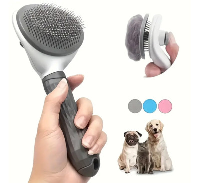 One-Click Hair Removal Grooming Brush