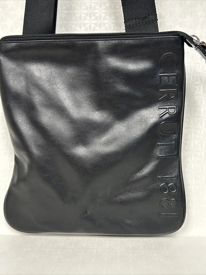 Bolso de hombro de cuero Cerruti Foto 4 de 4