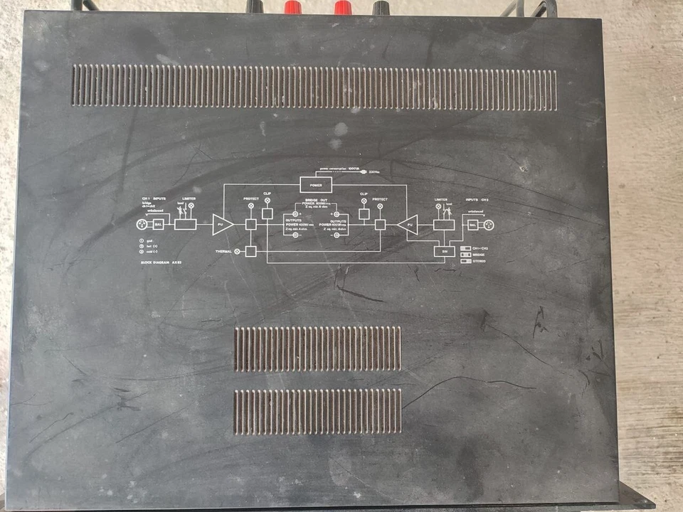 Amplificatore FBT ax82 VINTAGE - Immagine 3 di 3