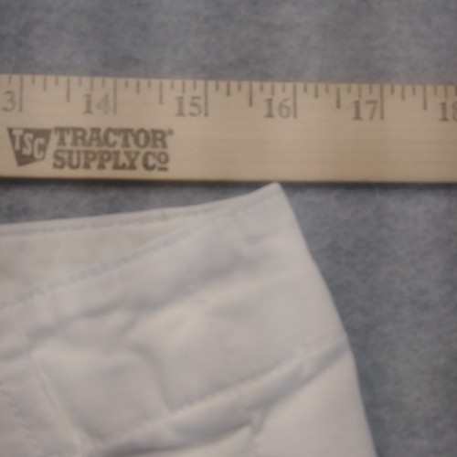 Victoria’s Secret Women's Dress Pants White Size 6 Straight Stretch Low Rise - Picture 8 of 10