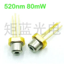 Osram PL 520B TO-3.8mm Green 520nm 80mW Laser Diode (Single Mode)