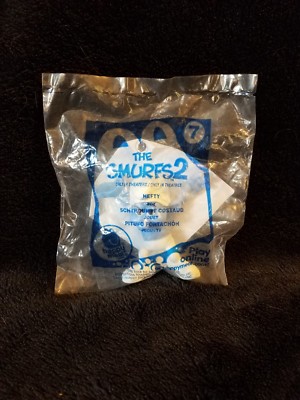 2013 Smurf 2 Movie Hefty #7 MCDONALDS Happy Meal Toy NIP