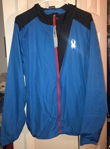 spyder alpine full zip hoody jacket mens