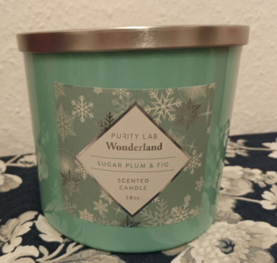 Purity Lab 1,08 kg Wonderland große Duftkerze Aromatherapy sugar plum & fig NEU