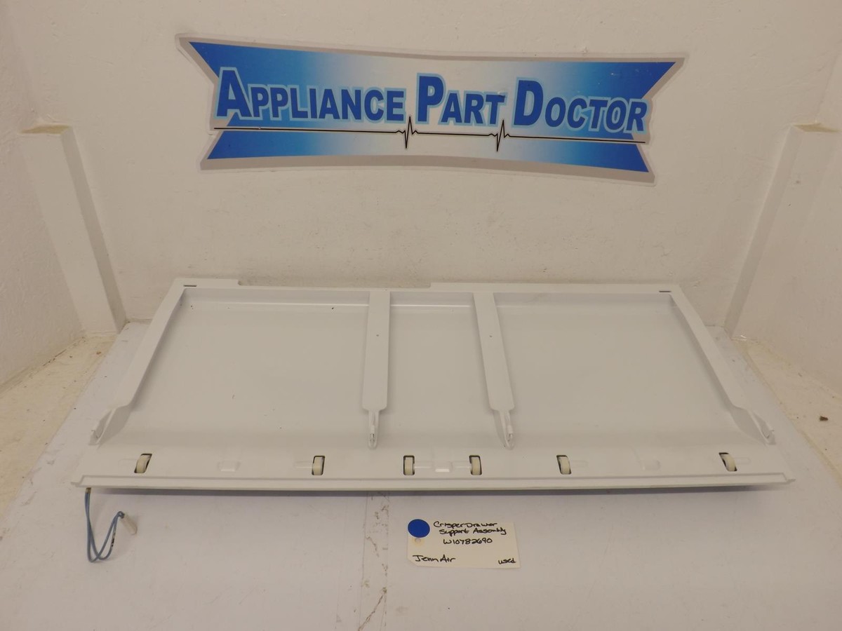 Jenn Air Refrigerator W10782690 Crisper Drawer Support Assembly