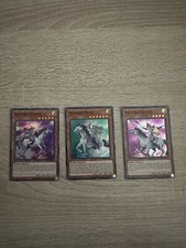 Yugioh Cards Valkyrie Erste Zweite Dritte Holos Set with Bonus Gift