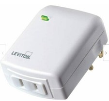 Leviton DG3HL-1BW Decora Smart Plug-In Dimmer Zigbee Certified White