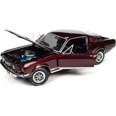 1967 Ford Mustang 限定ミニカー 1967 Ford Mustang 2+2 GT - Code X Vintage Burgundy 849398061497| eBay