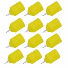 12pcs Soft Foam Arrowhead CS Game Shooting Screw In Arrow Tips Hunting Practice