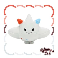 Togekiss 468 PLUSH Pokemon Fit 5" Toy Pokemon Japan Original NEW WITH TAGS