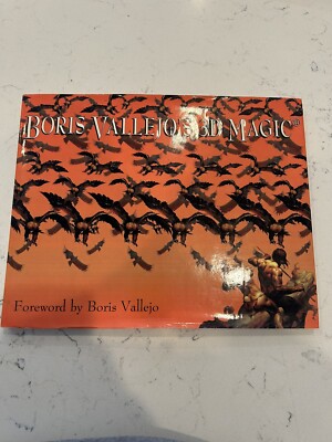 BORIS VALLEJO S 3D Magic Art Fantasy Mythic Illustrated 3D Perspective 1995 Used