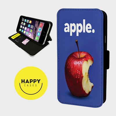 ALPHABET FRUIT JOKES - Kunstleder Klapp Handy Hülle Cover - iPhone/Samsung