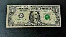 Rare Kansas City $1 Star Note | Federal Reserve District J | Collectible Money