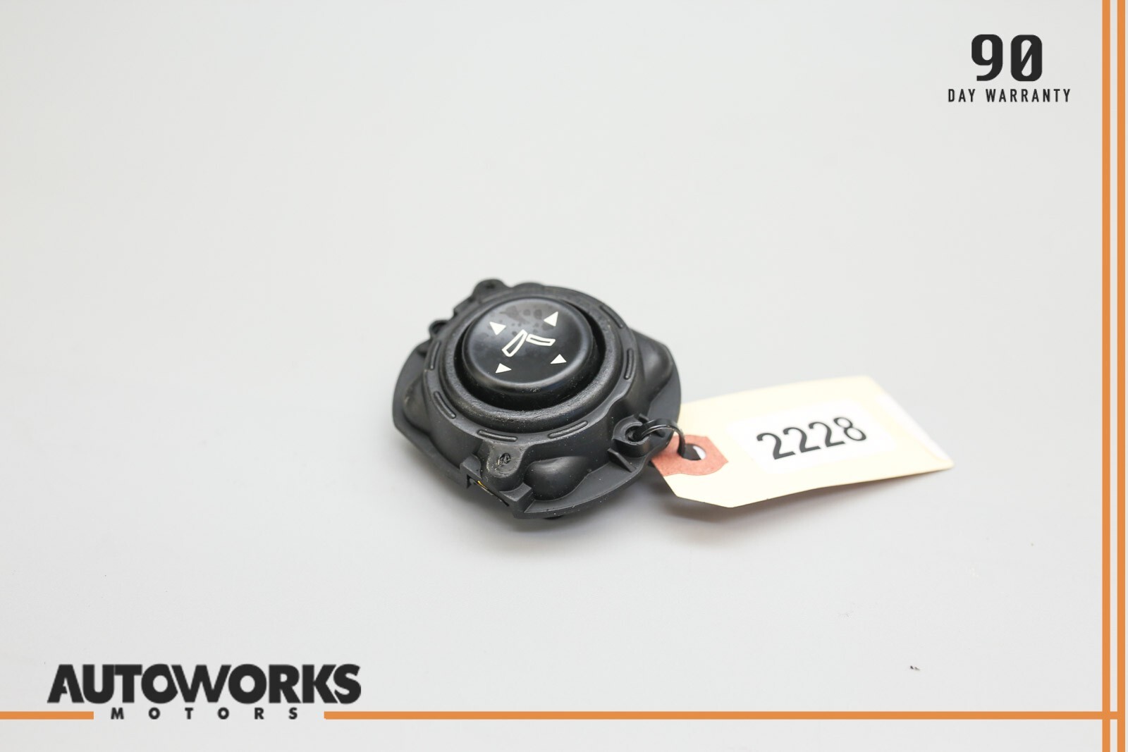 03-13 Maserati Quattroporte M139 Rear Left Driver Seat Adjustment Switch OEM