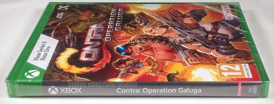 CONTRA: OPERATION GALUGA New XBOX ONE / SERIES X Game EU Release ENGLISH COVER - Image 3 of 4
