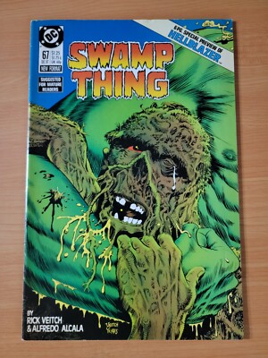 Swamp Thing #67 Direct Market Edition ~ VERY FINE NEAR MINT NM ~ 1987 DC Comics