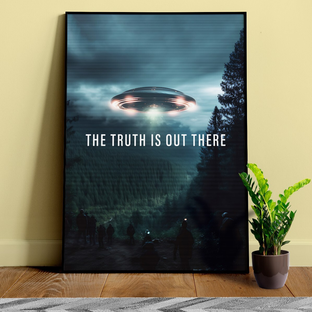 Poster The X-Files S01E01 - La verità è là fuori