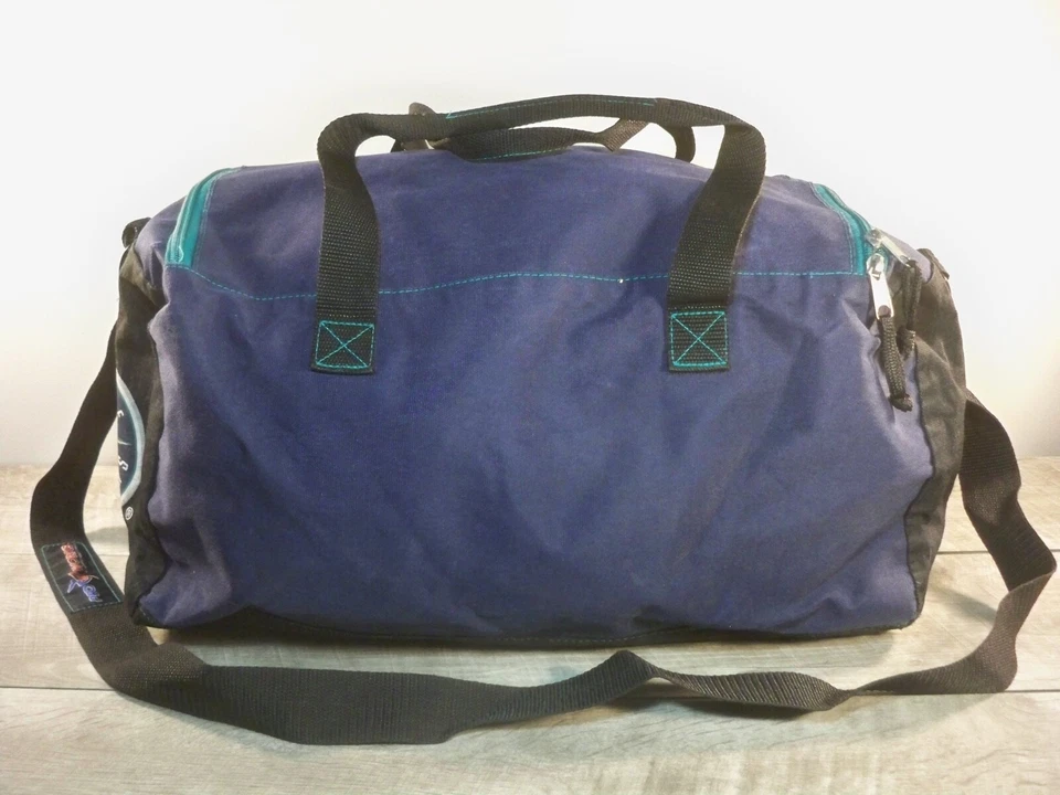 Seattle Mariners Béisbol Años 90 Fin de semana Viaje Noche Bolsa Paquete De Lona De Colección Foto 3 de 4