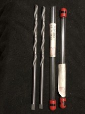 Qty. 2, IMCO 7/32” .218” Carbide Tipped Taper Length Drill Bits. Tang Shank, USA