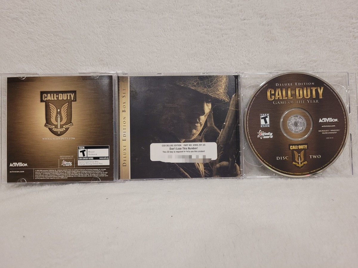 コール オブ デューティー:DELUXE EDITION o7r6kf1 Call of Duty Deluxe Edition Box Set For PC COD 1 & United