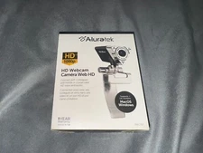 Aluratek - 1080P HD Webcam with Microphone AWC01F New Sealed Windows & MacOS NIB