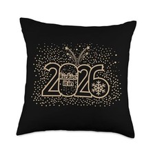Women New Years 2026 Men New Years 2026 New Years 2026 Throw Pillow 18x18