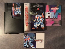 Metal Storm (NES) Retro-bit Reproduction with Box, Manual and Poster