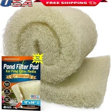 Thick Coarse Pond Filter Pad Koi Ponds Durable Reusable Water Filtration Media