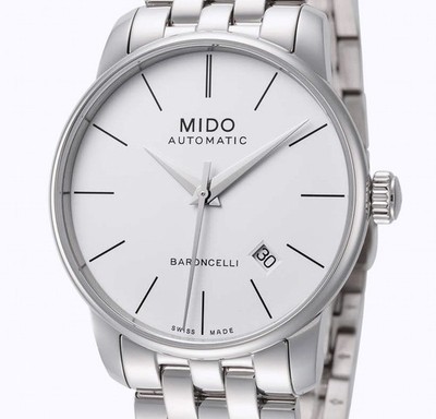 MIDO BARONCELLI Automatic 38 mm Herrenuhr 80 Std. Power-Reserve M860.0.47.61