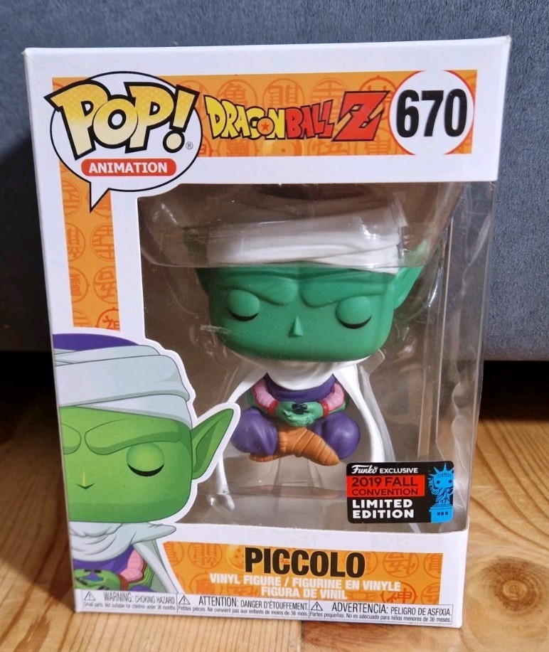 Dragon Ball Z Piccolo 670 Convención de Otoño 2019 Edición Limitada - Funko Pop