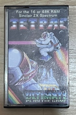 UNGETESTET JETPAC ZX SPECTRUM RETRO VIDEOSPIEL TAPE KASSETTE 1983 16K 48K