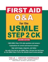 Le | First Aid Q&A Usmle Ck 2E | Taschenbuch | Englisch (2009) | Mcgraw-Hill
