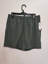 NWT Rhone Anniversary 7  Inseam Gym Shorts Med Unlined Jungle Green MSRP 79