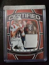 2024 Panini Totally Certified - Certified Baller Drake Maye #76outof#199