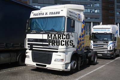 LKW Foto DAF XF Truck Bulgarien weiß VALUTA N. TRANS #d7wv