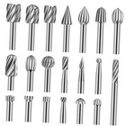 Engraving Router Bit Carving Bits, 20 Pcs Hss Rotary Tool Accessories Rotary