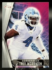 Trey Morrison 2022 SAGE #57 North Carolina Tar Heels NFL RC IT2180