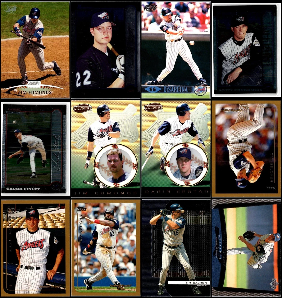 Lote de tarjetas Anaheim Angels 1999 (73) - hallazgo único - único en su clase Foto 2 de 4