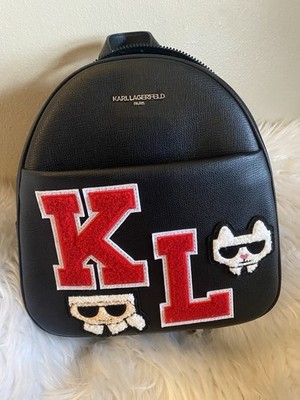 Karl lagerfeld Patch Backpack KL NWT