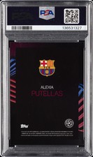 Lot De 3 Cartes Chromées Alexia Putellas (FC Barcelone) – Topps 2022/23 /125 Et /250