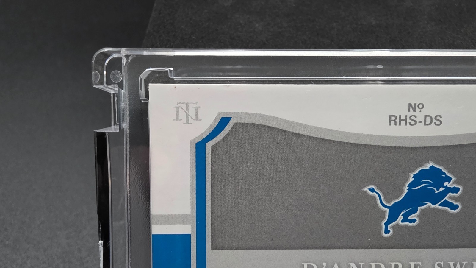 🔥RARE🔥D'Andre Swift 2020 Nat Treasures RC Auto Patch /3 #RHS-DS Lions Rookie🔥 view 12