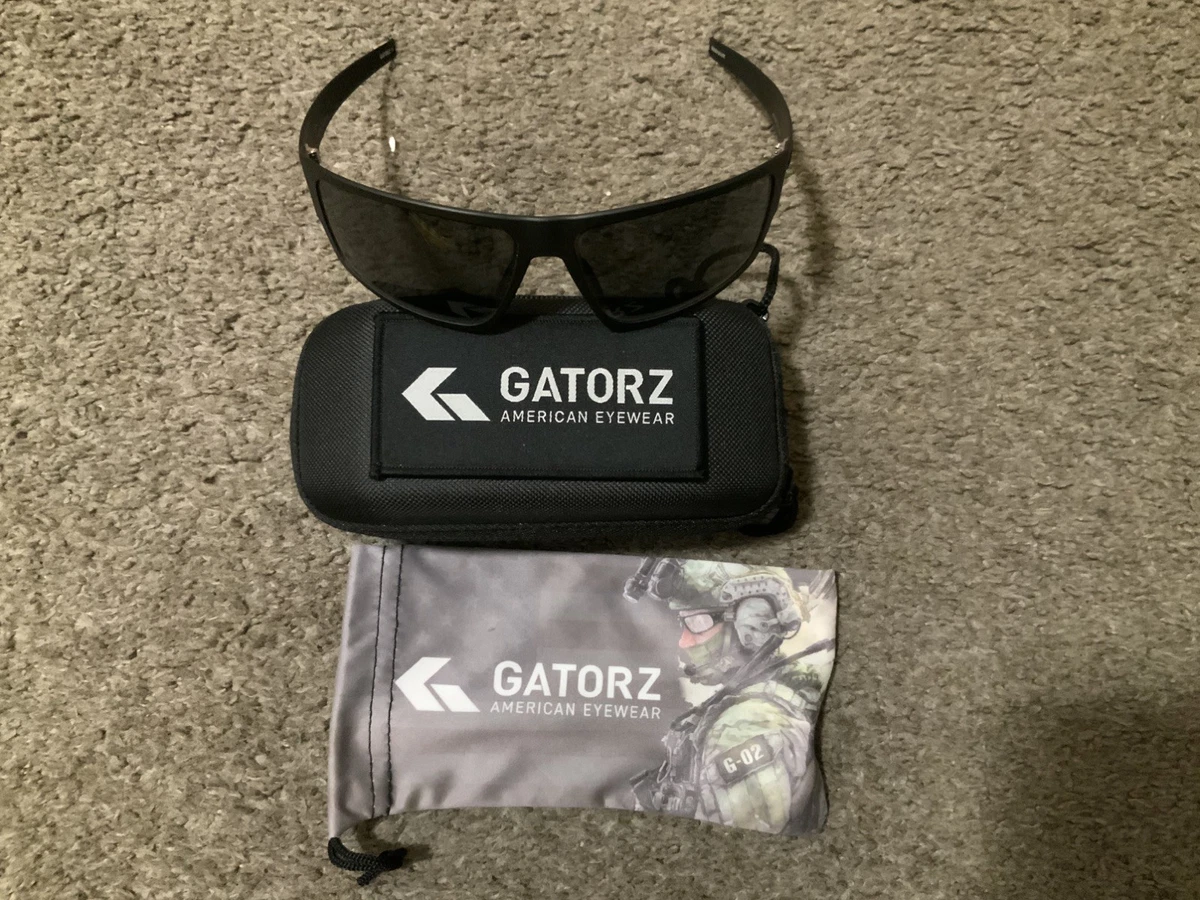 Gatorz Black Black Sunglasses for Men for sale | eBay