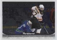 2016-17 Upper Deck Parkhurst NHL Centennial Salute Patrice Bergeron #S-21 0b3
