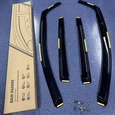 For 2013-2019 Ford Escape In-Channel Window Visor Vent Sun Rain Guards Deflector